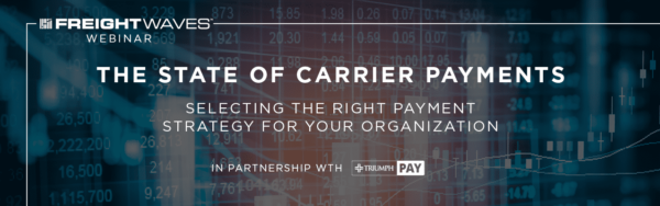 Image for The Current State of Carrier Payments – FreightWaves Webinar