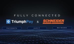 Image for Schneider Expands TriumphPay to Include Invoice Processing and Joins Payments Network